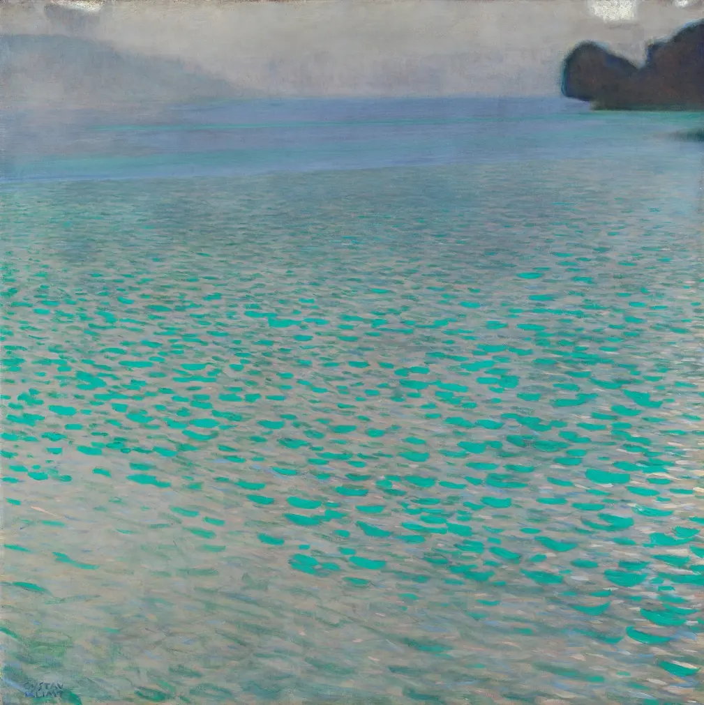 On Lake Attersee (1900) – Gustav Klimt