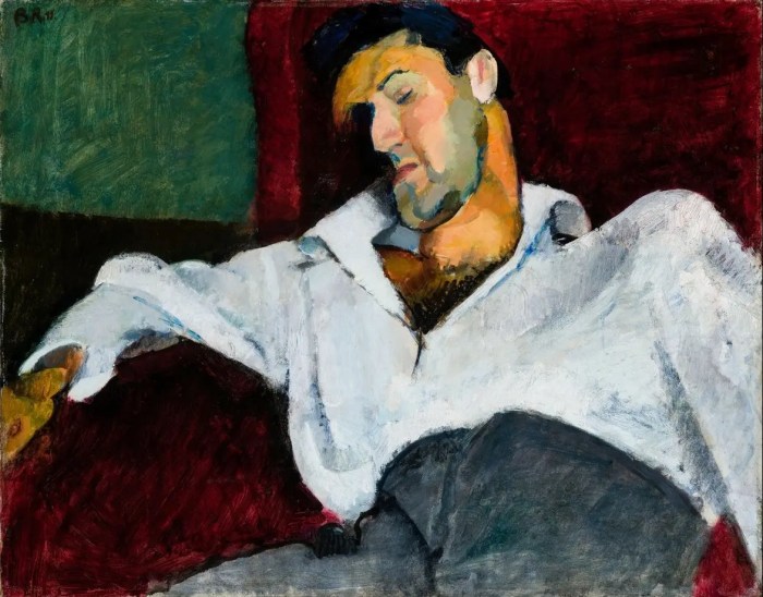 Portrait Leó Weiner 1911 Róbert Berény