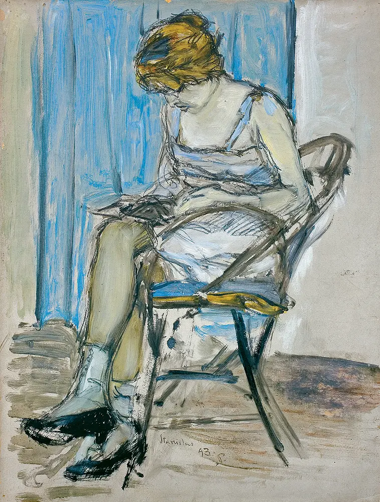 Read, 1893 – Stanisław Wyspiański