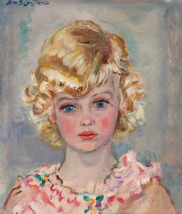 A Portrait of a Young Girl (n.d.) – Jan Sluijters