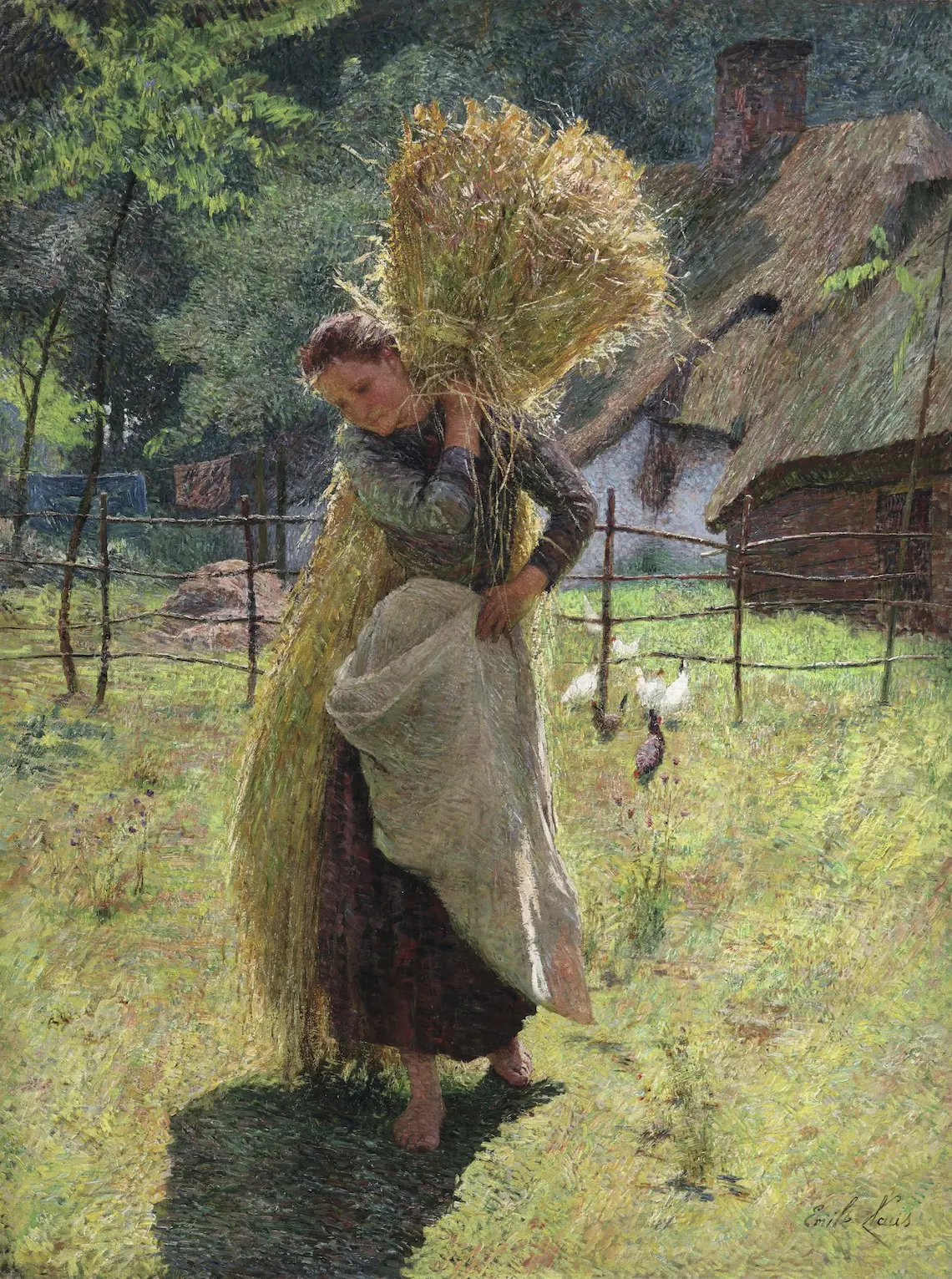 The Haymaker, 1896 – Emile Claus