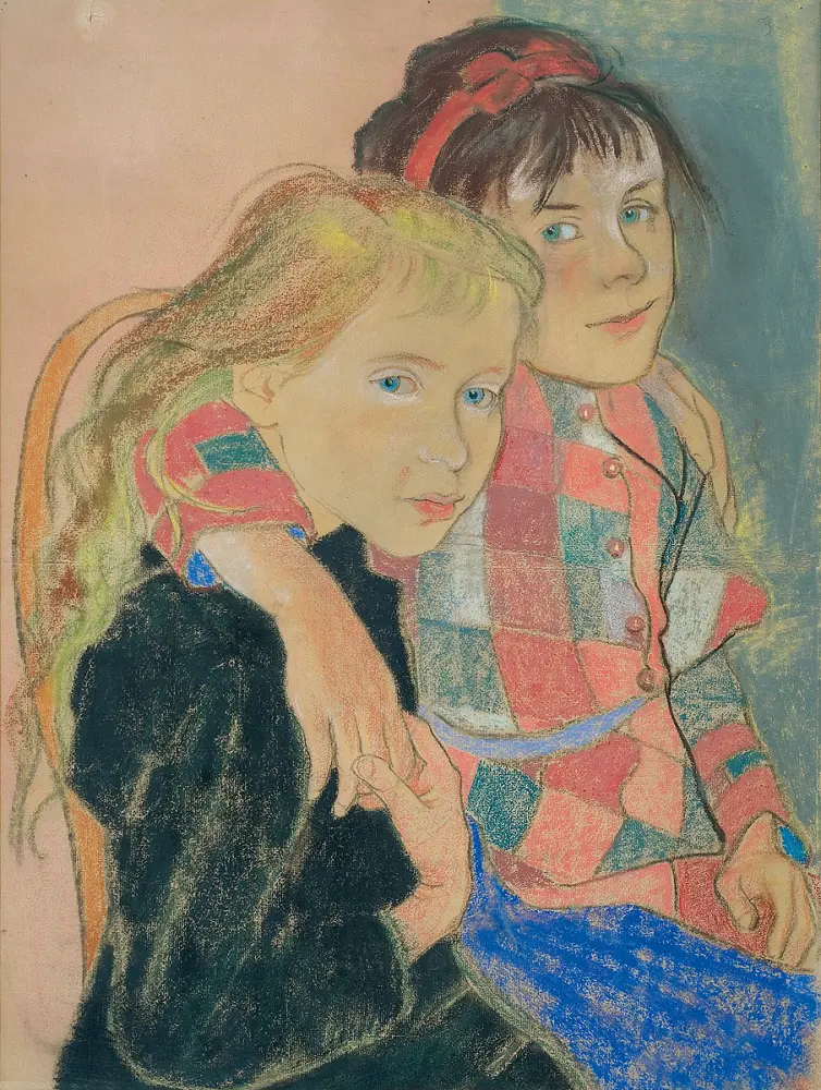 Two Girls, 1893/1894 – Stanisław Wyspiański