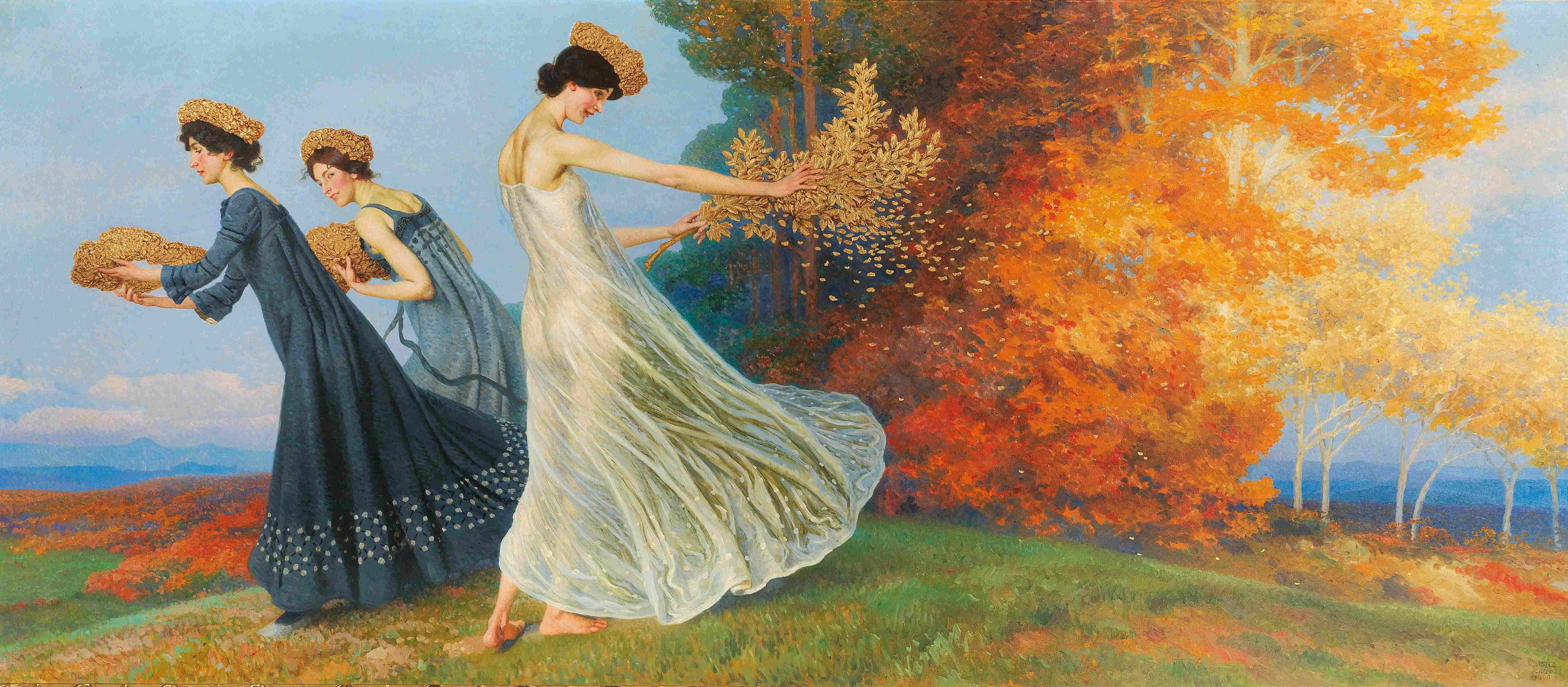 Autumn Gold 1905 Maximilian Lenz