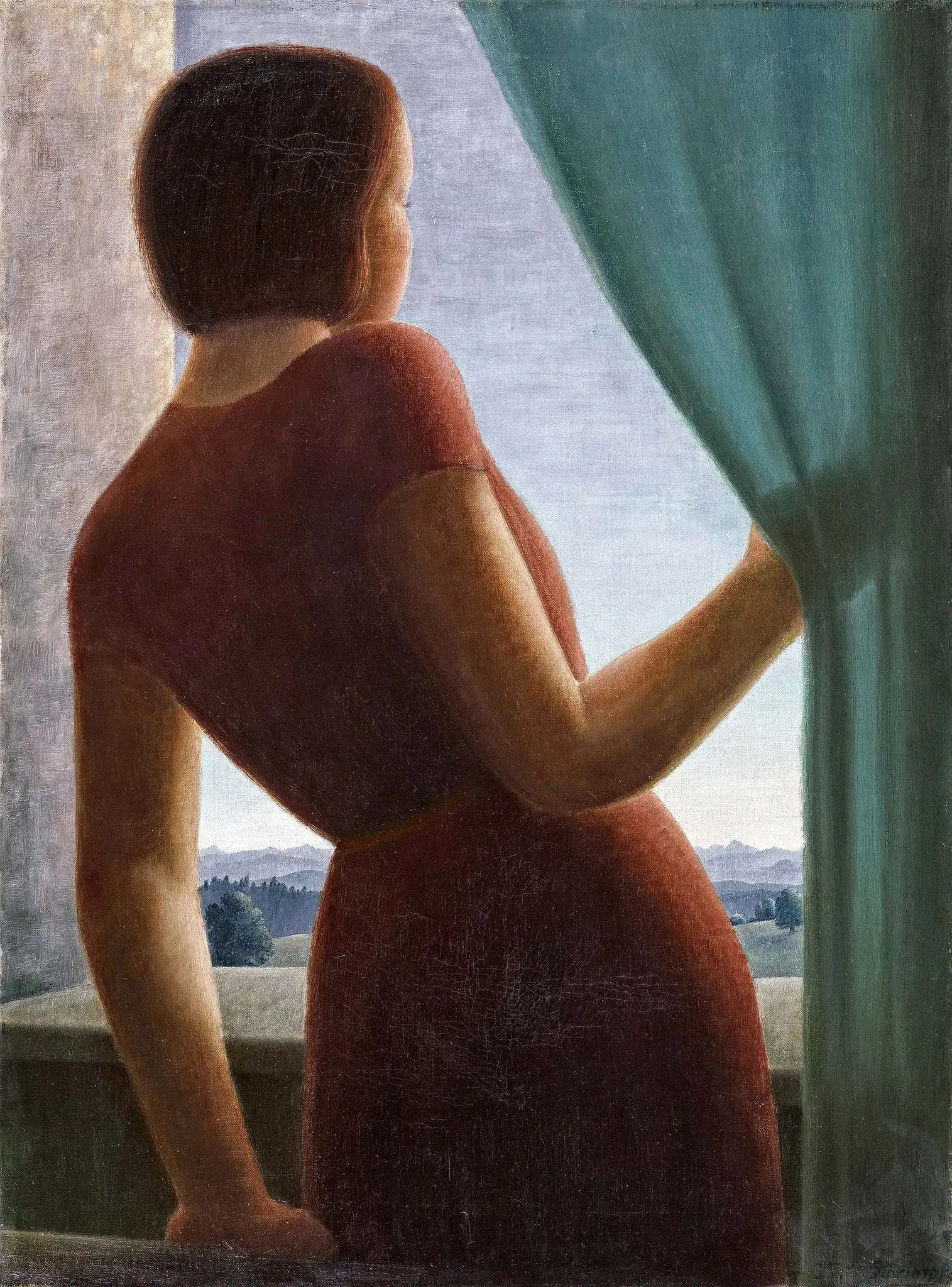 Girl at the Window, 1935 – Georg Schrimpf