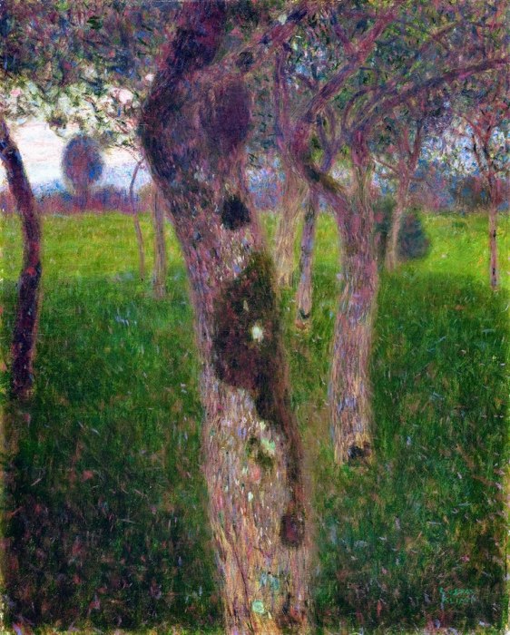 Orchard in the Evening, 1898 Klimt