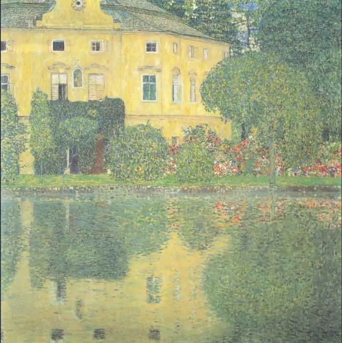 Kammer Castle on Lake Attersee IV 1910 Gustav Klimt