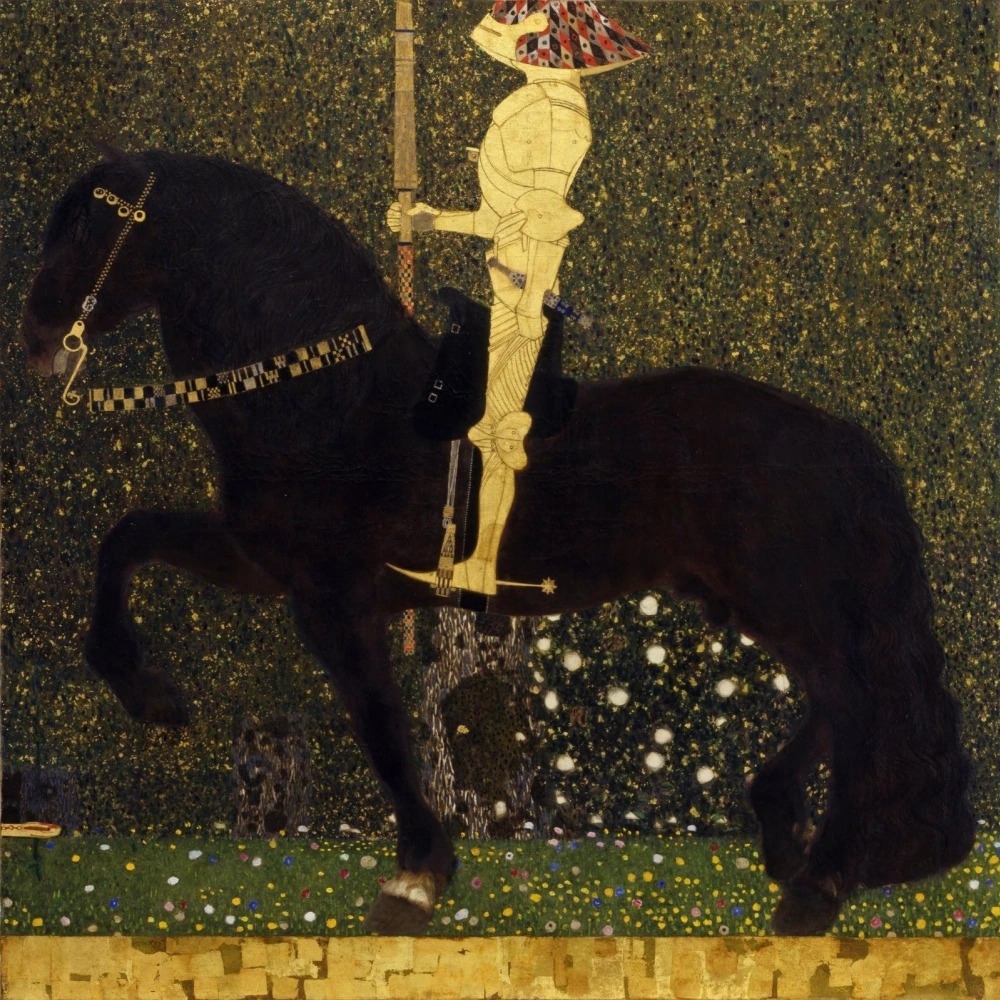 The Golden Knight 1903 Gustav Klimt