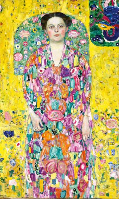 Portrait of Eugenia Primavesi 1913-1914 Gustav Klimt