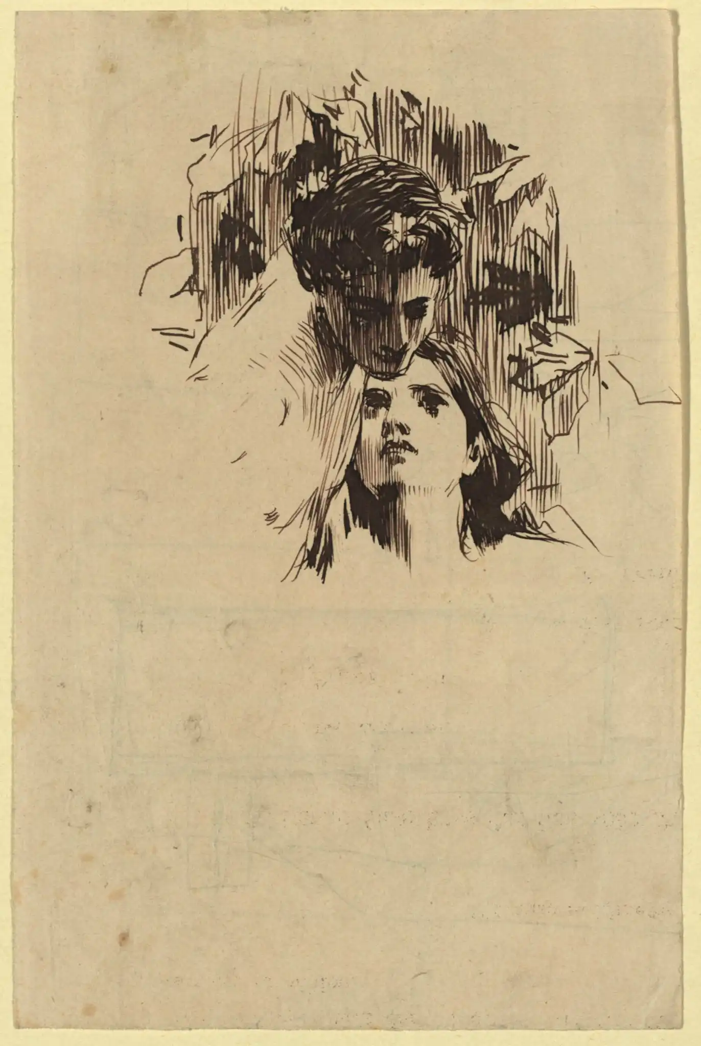 Lovers, 1900 – Koloman Moser