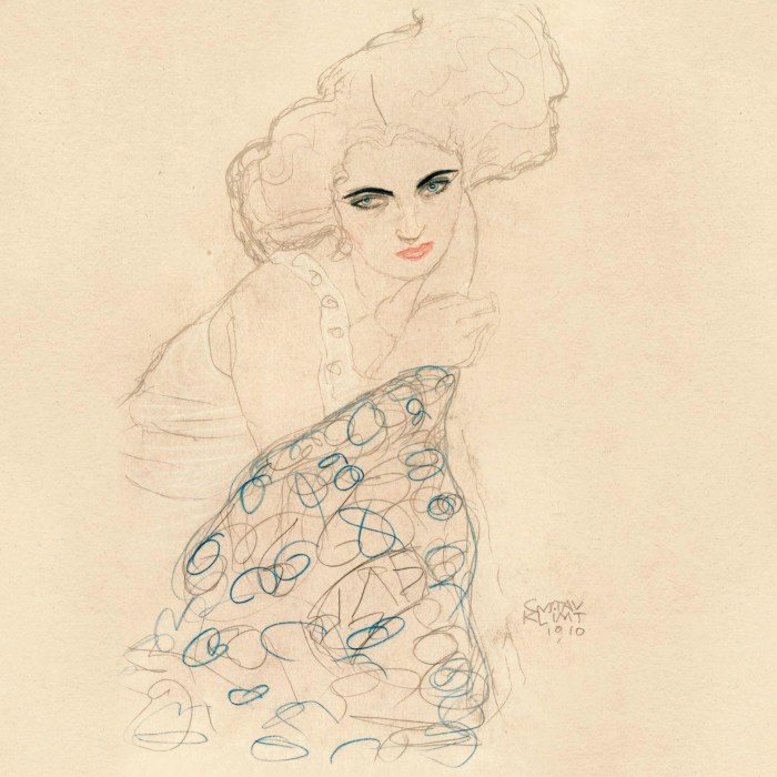 Portrait of a Girl 1910 Gustav Klimt