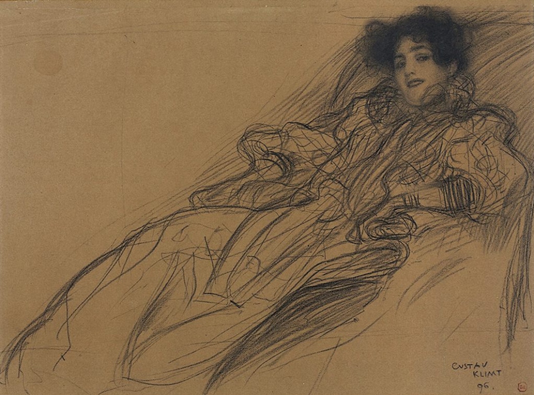 Lady in Morning Garment, 1896 – Gustav Klimt