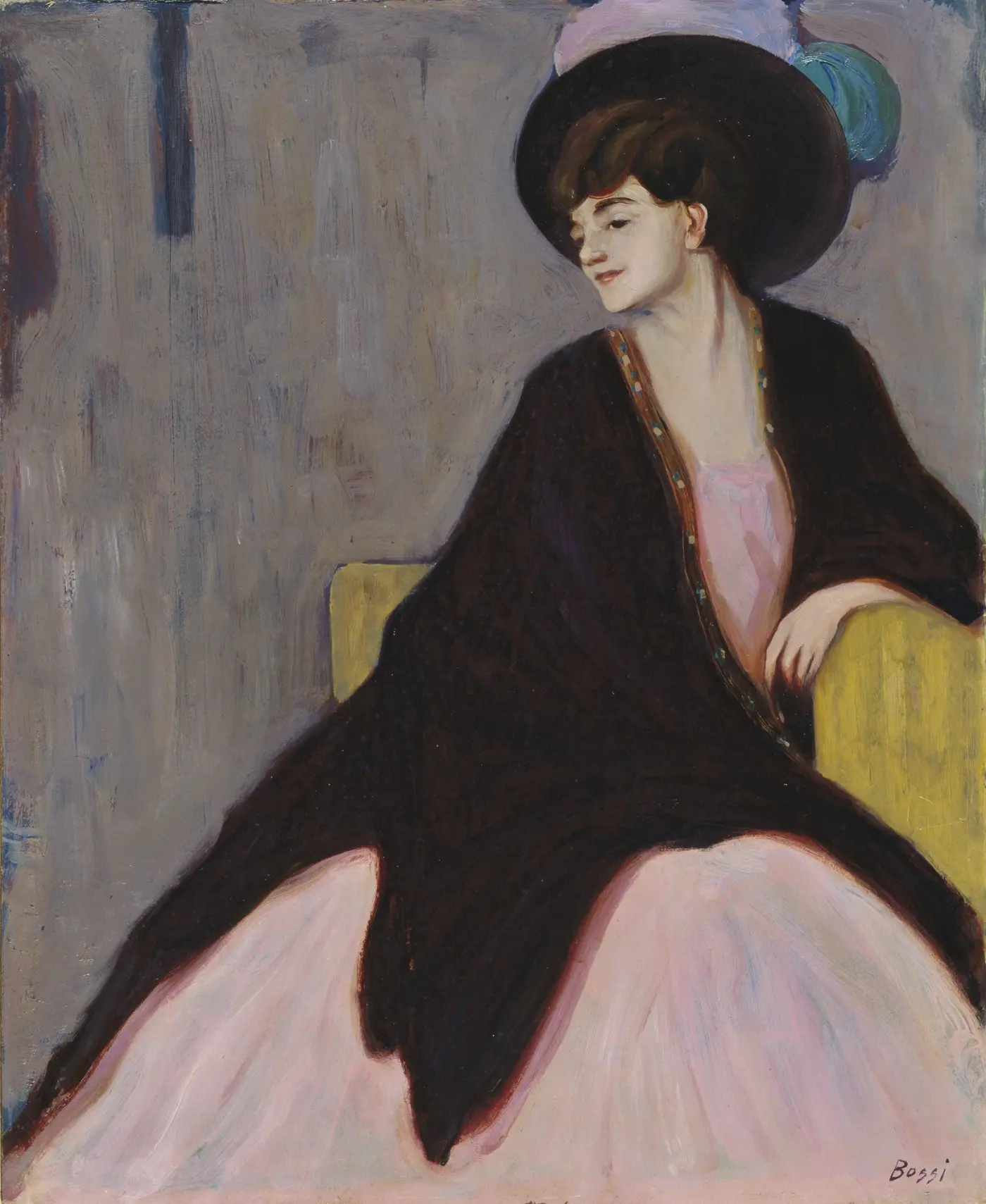 Self-Portrait or Portrait of Marianne von Werefkin, c. 1910 – Erma Bossi