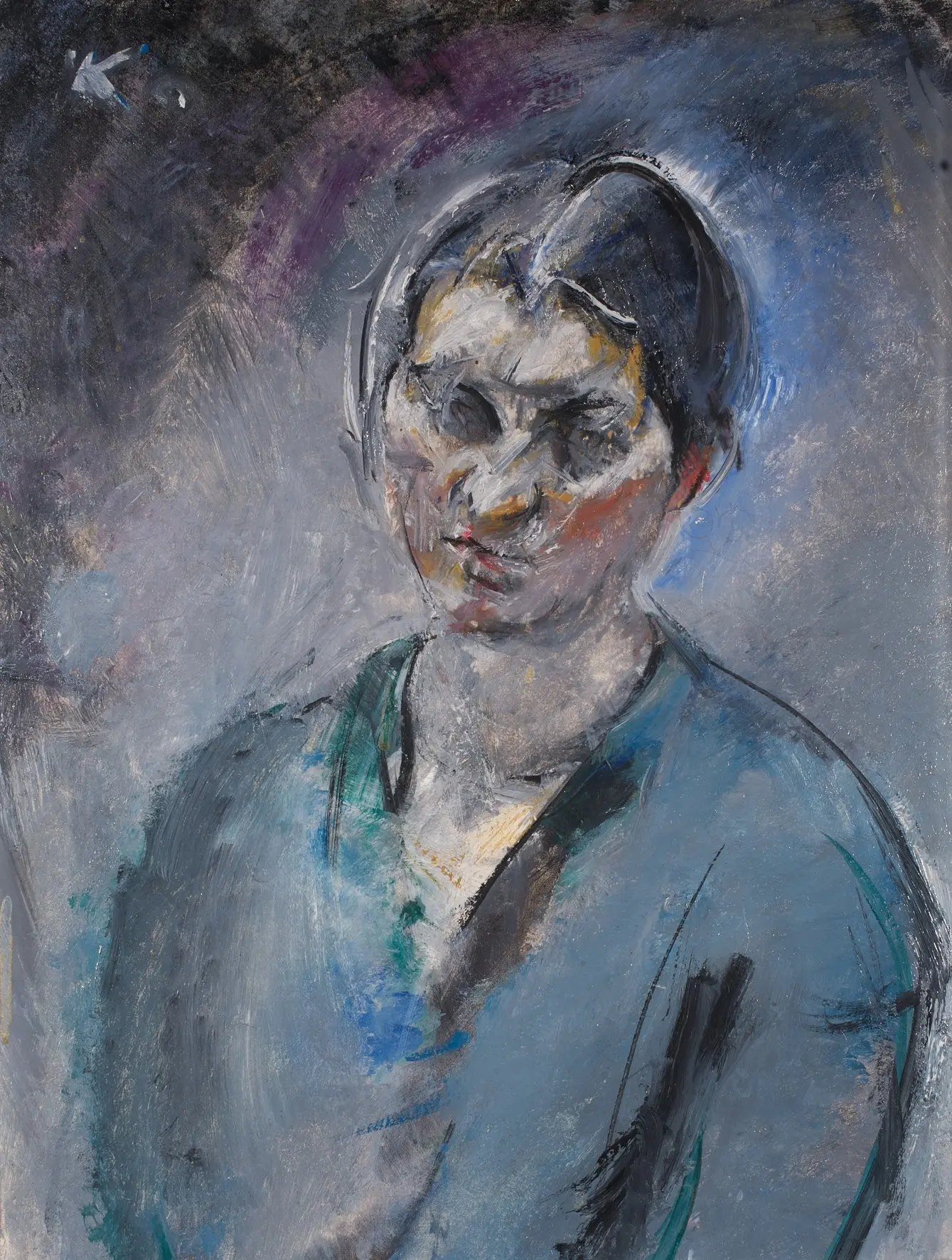 The Artist’s Wife, 1914 – Anton Kolig