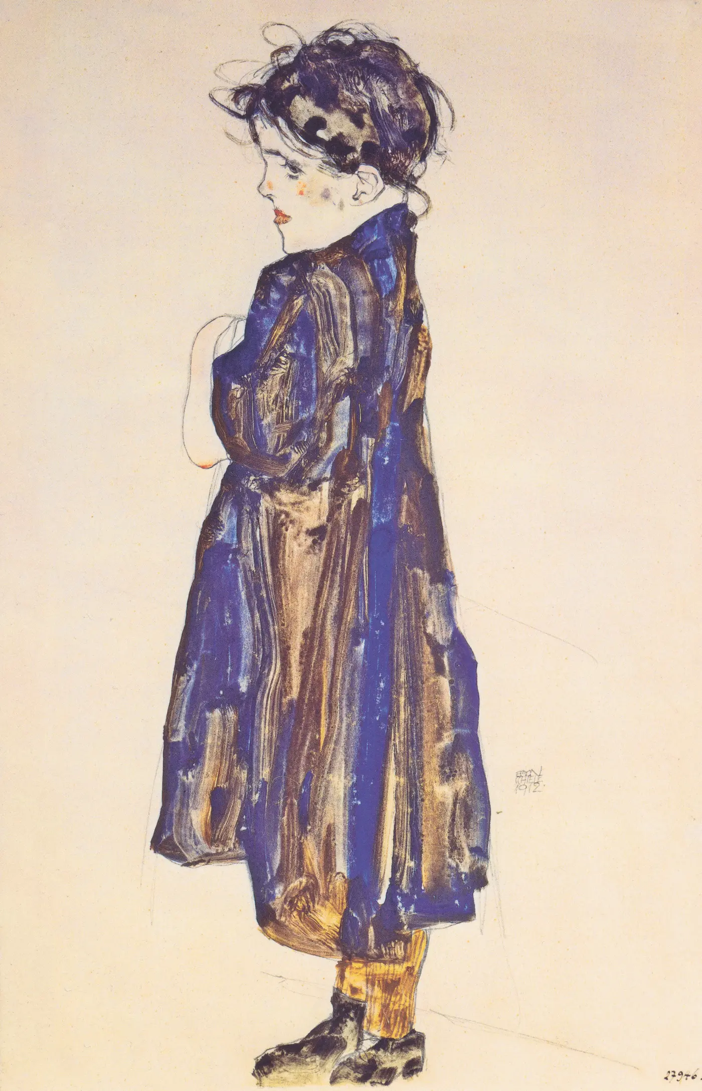 Peasant Girl, 1912 – Egon Schiele