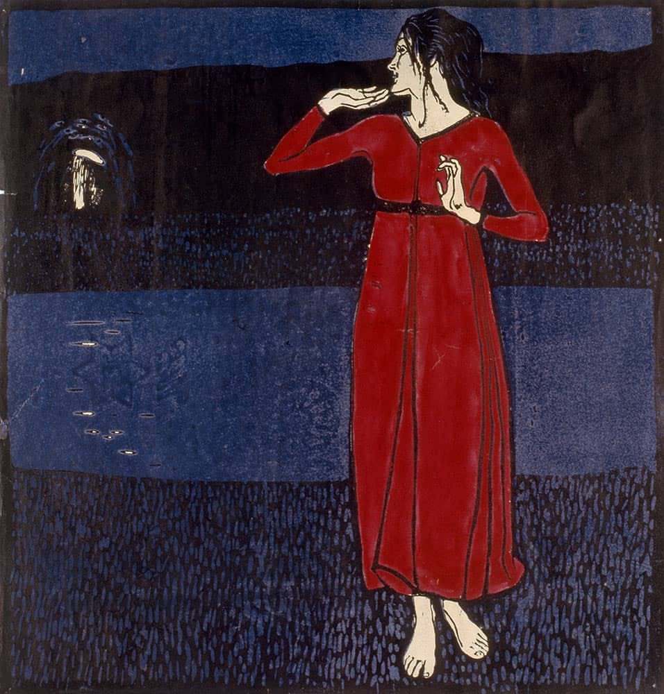 Grete Wiesenthal (The Red Girl), 1904 – Erwin Lang
